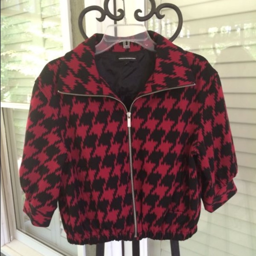 Express Beautiful Red and Black Jacket