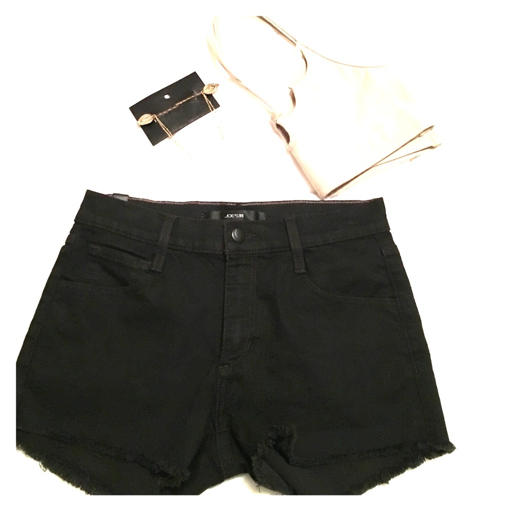 Joe's Jeans cut off black short