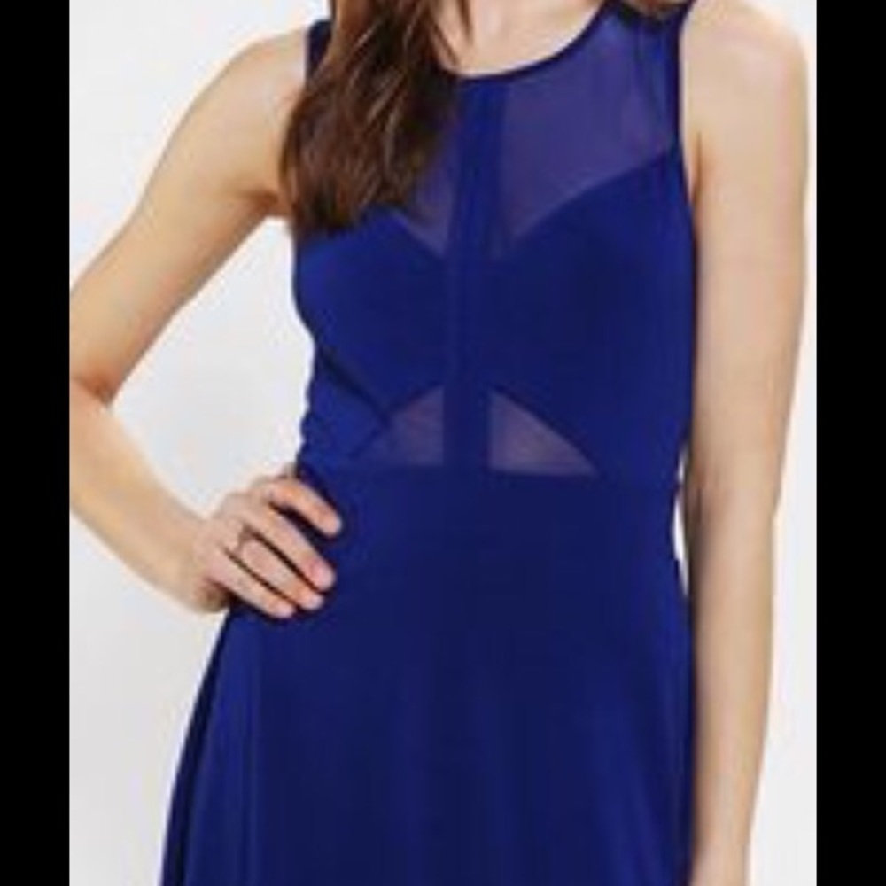 Urban Outfitters Silence + Noise blue skater dress