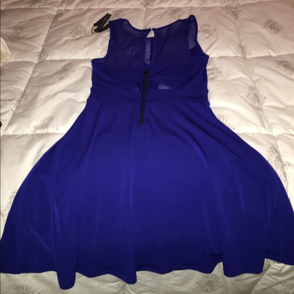 Urban Outfitters Silence + Noise blue skater dress - Picture 3 of 5