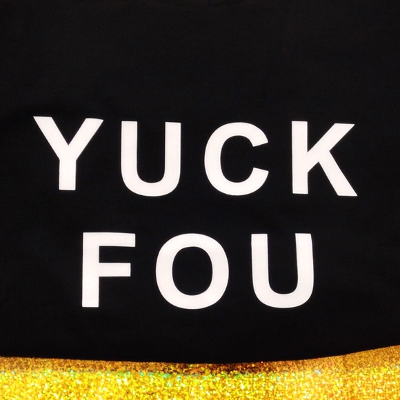 🔥LAST ONE🔥Yuck Fou graphic Crop Tank - Picture 4 of 6