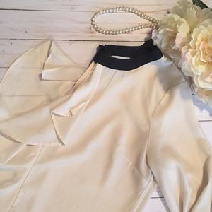 New York & Company Ruffle Blouse