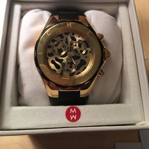 Authentic Michelle Tahitian Jelly Black and Gold