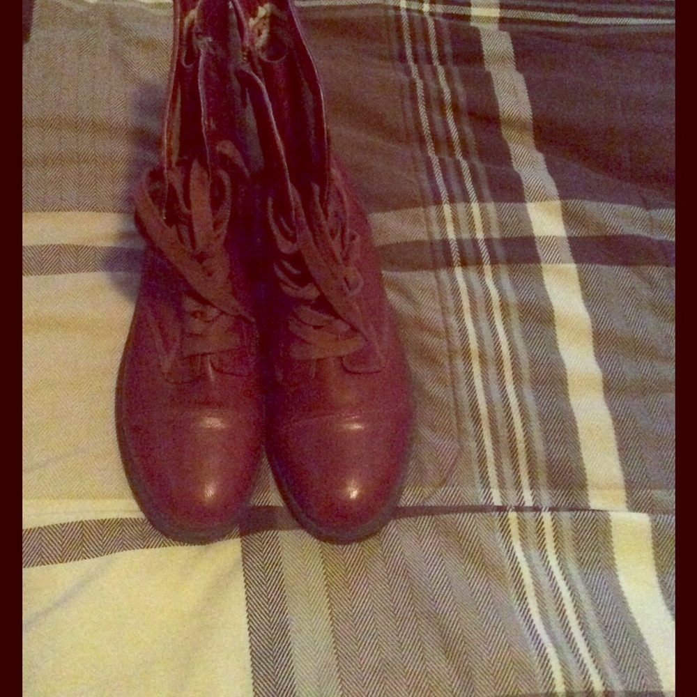 Steve Madden Combat Boots NWOT