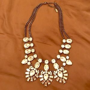Baublebar large cubic zirconia necklace