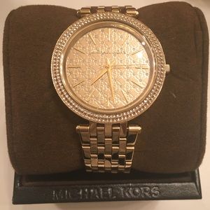 Gold Michael Kors watch