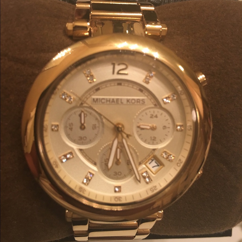 Gold Michael Kors watch😍