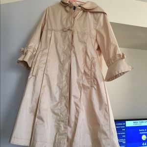 Girls Rothschild Off white raincoat