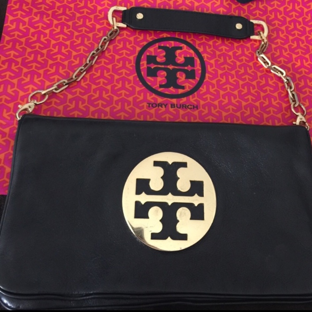 Black Tory Burch Clutch