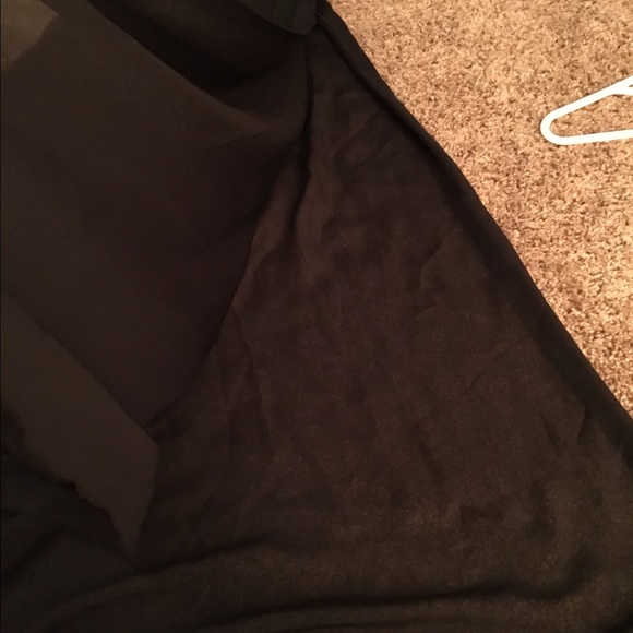 NWT trendy Mimi Chica maxi black Chiffon Skirt - Picture 5 of 8