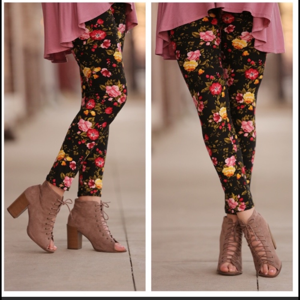 Sale! Great quality Infinity Rain Floral Leggings