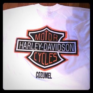 Harley logo tee Yazbek brand