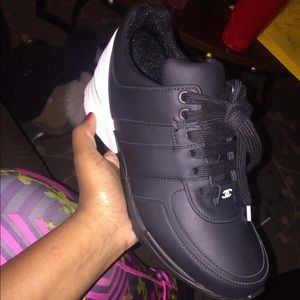 They've been worn about 3 times, perfect condition