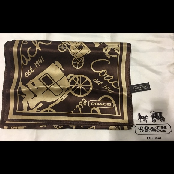 Authentic Coach Scarf - Picture 2 of 6