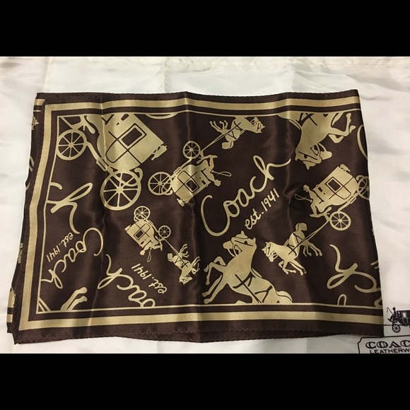 Authentic Coach Scarf - Picture 3 of 6