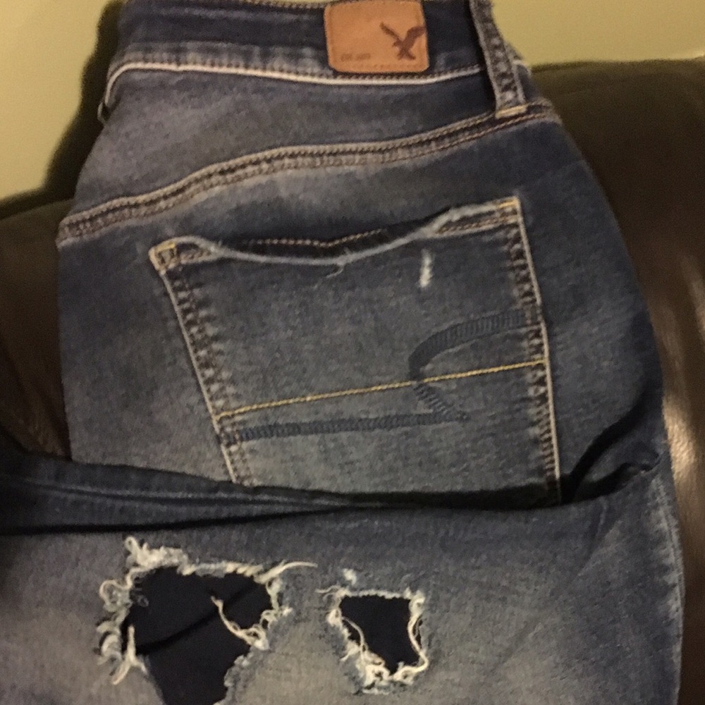 American eagle fitted stretch jeans