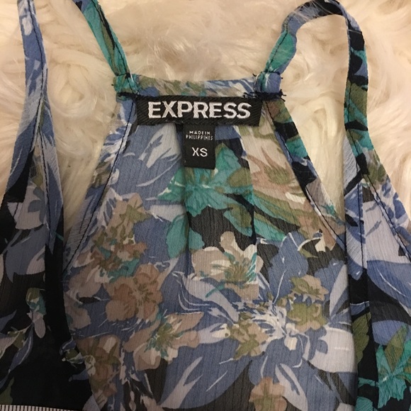 Express Flowy Floral Cami Tank - Picture 5 of 5