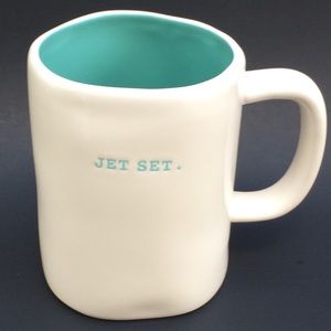 Rae Dunn by Magenta JET SET mug