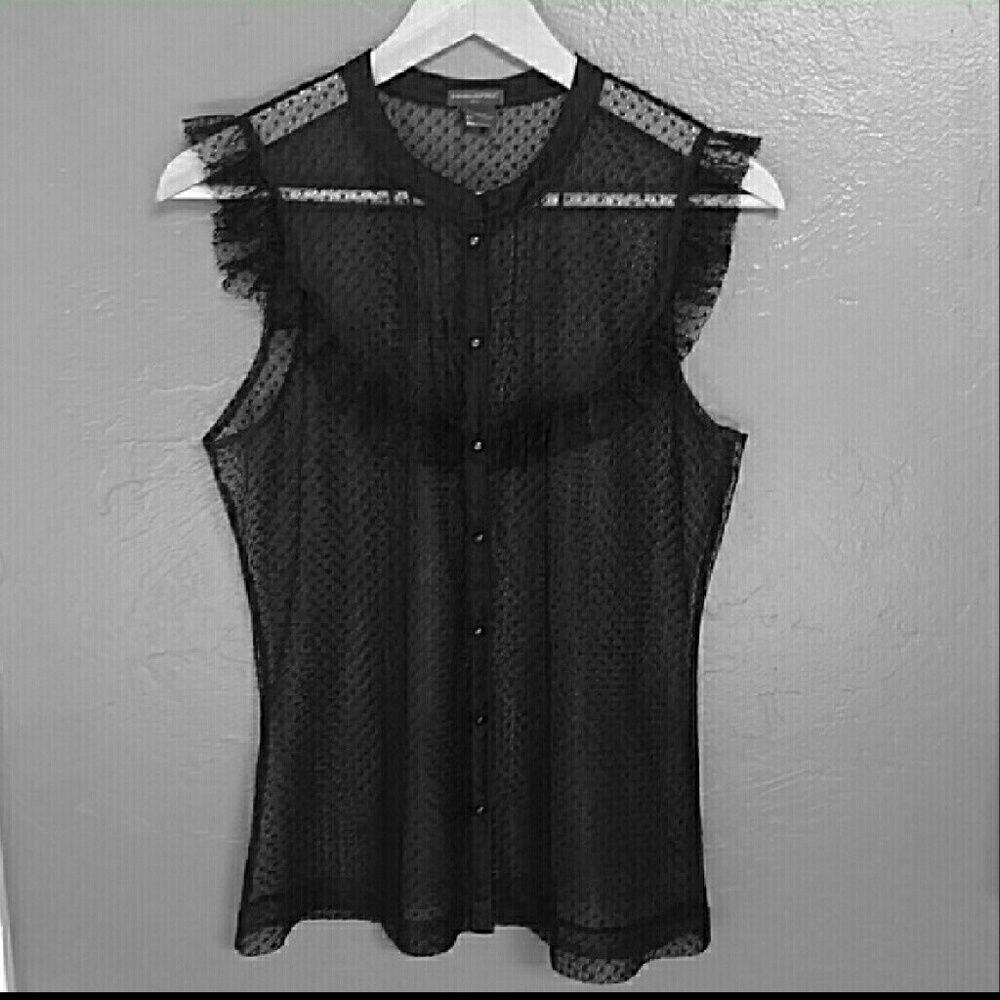 Sheer Banana Republic top