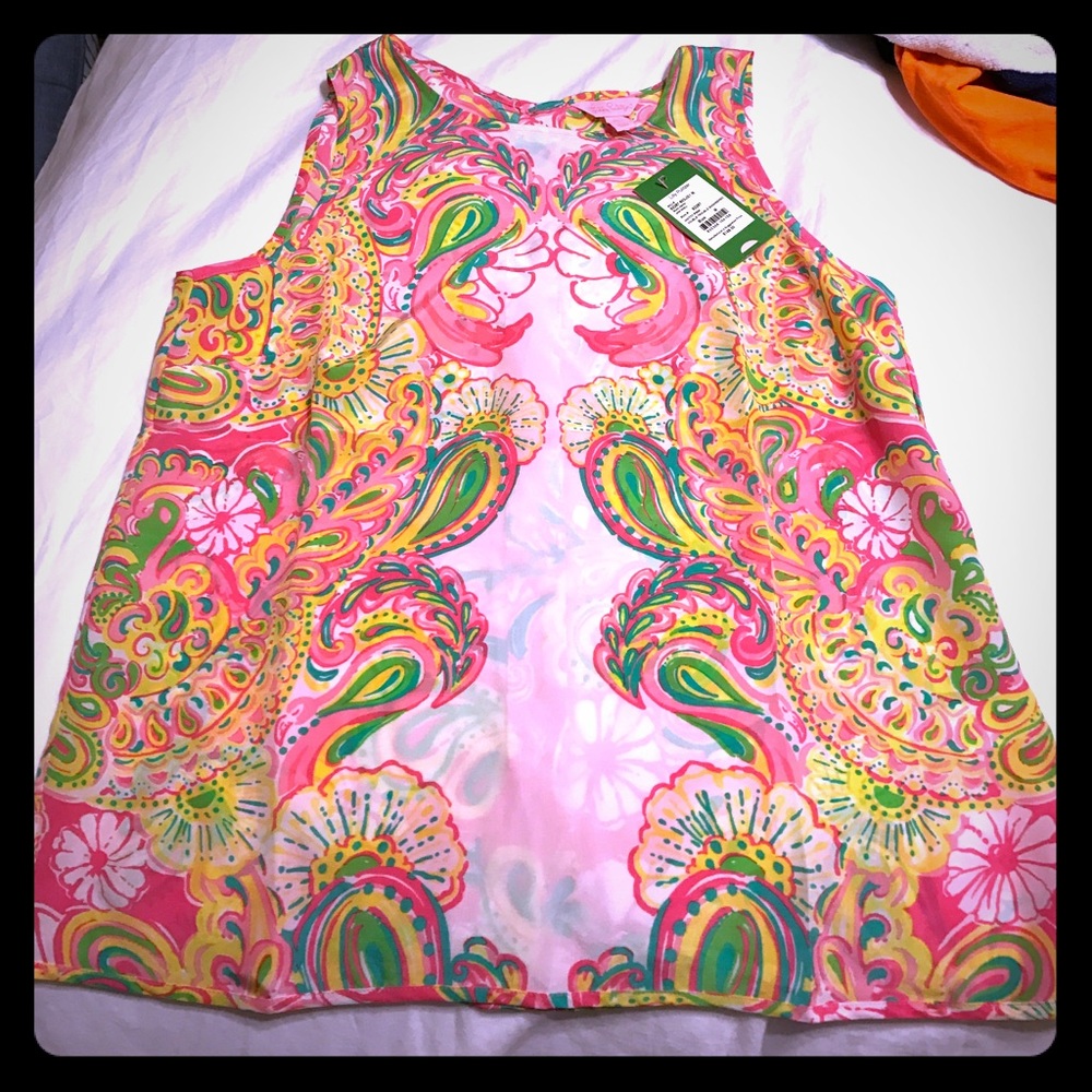 Lily Pulitzer Silk Top (tank)