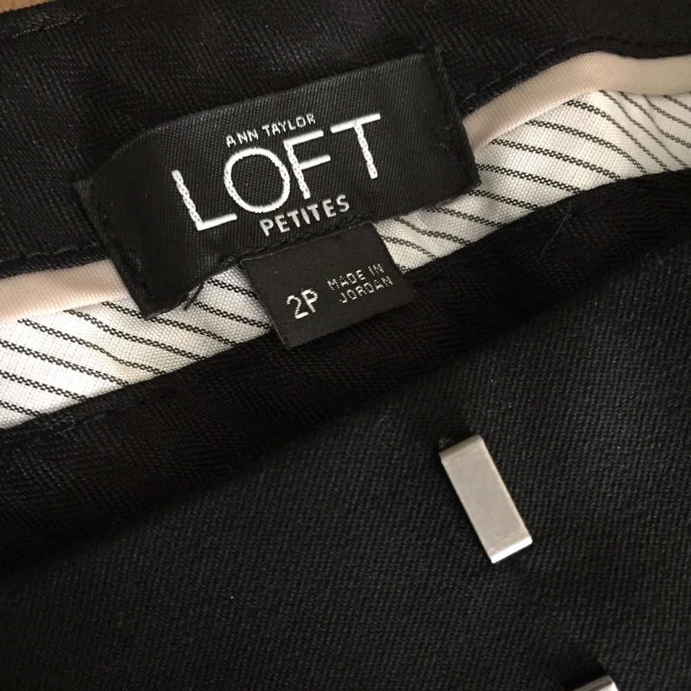 LOFT black Marisa trousers