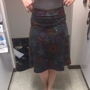 Lularoe NWOT firework flare skirt
