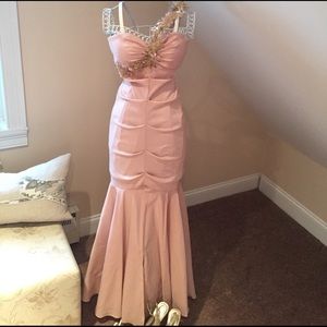 Mermaid style Prom Dress.