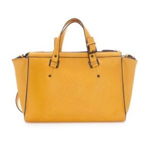 Yellow large Zara crossbag