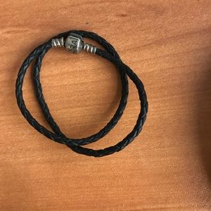 Pandora Double Leather Bracelet