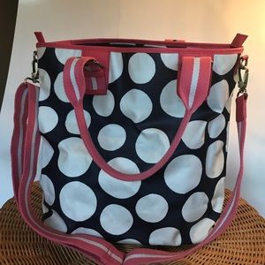 Biden polka dot cross body bag