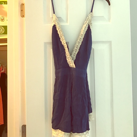 Blue Romper - Picture 1 of 2