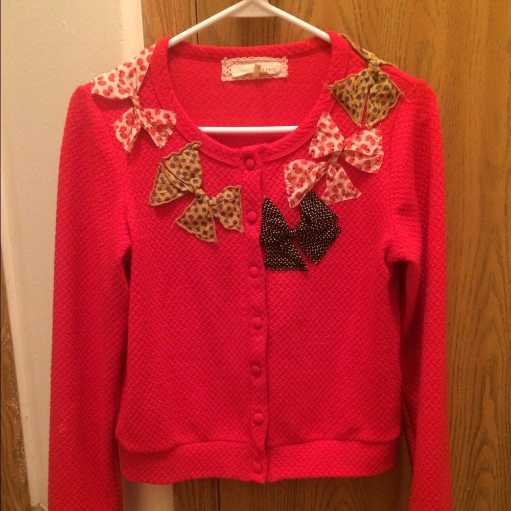Bow Cardigan - Picture 3 of 4