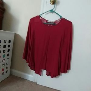 Blouse red