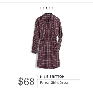Nine Britton Shirt Dress Stitchfix