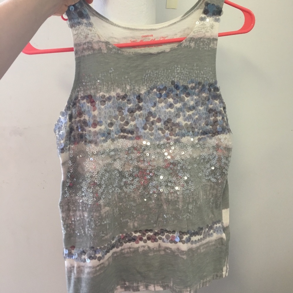 J Crew Sequin Tank