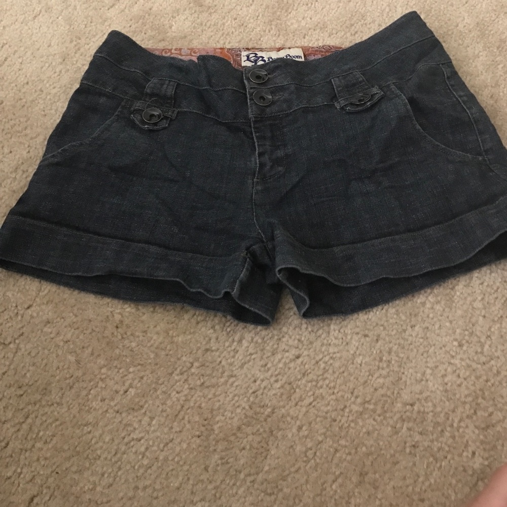 Denim shorts