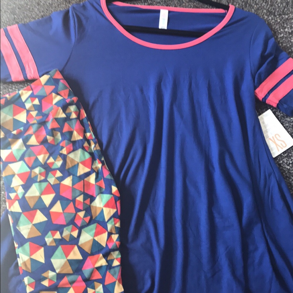 NWT XXS Perfect T and OS Leggings