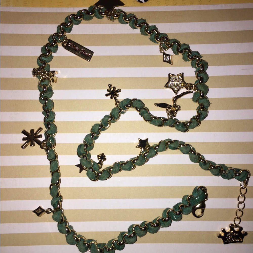 Kidada Leather Disney Couture Tinkerbell Necklace