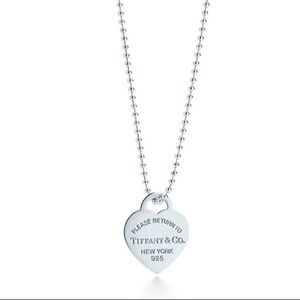 Extra long and oversized Tiffany necklace