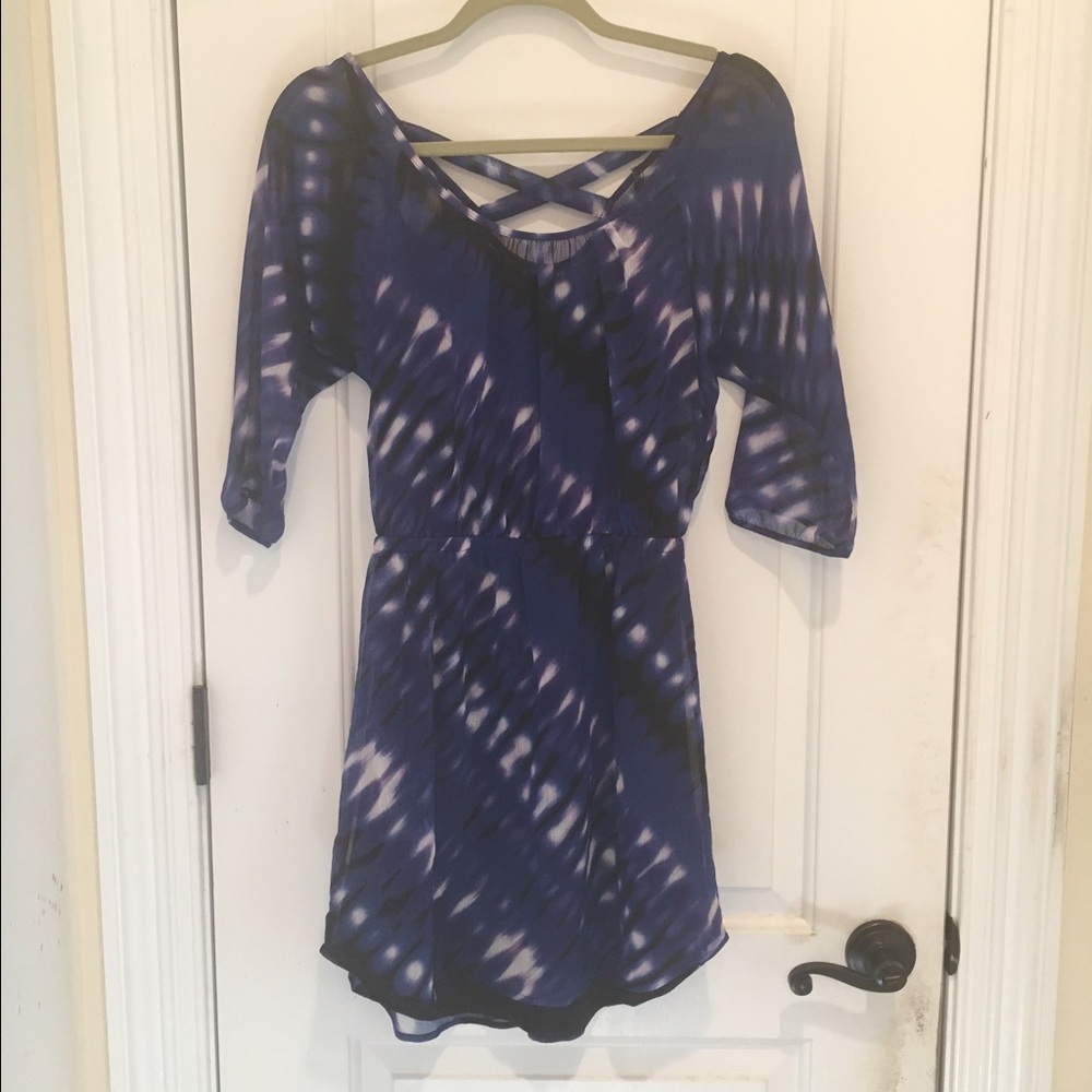 Blue Express Dress