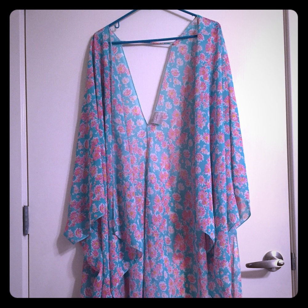 Floral Kimono, one size fits all