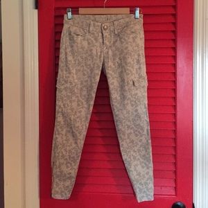 Floral cargo pant