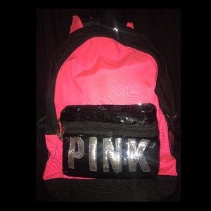 PINK backpack