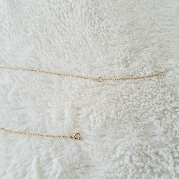 Semi Precious Crescent Necklace - Picture 4 of 4