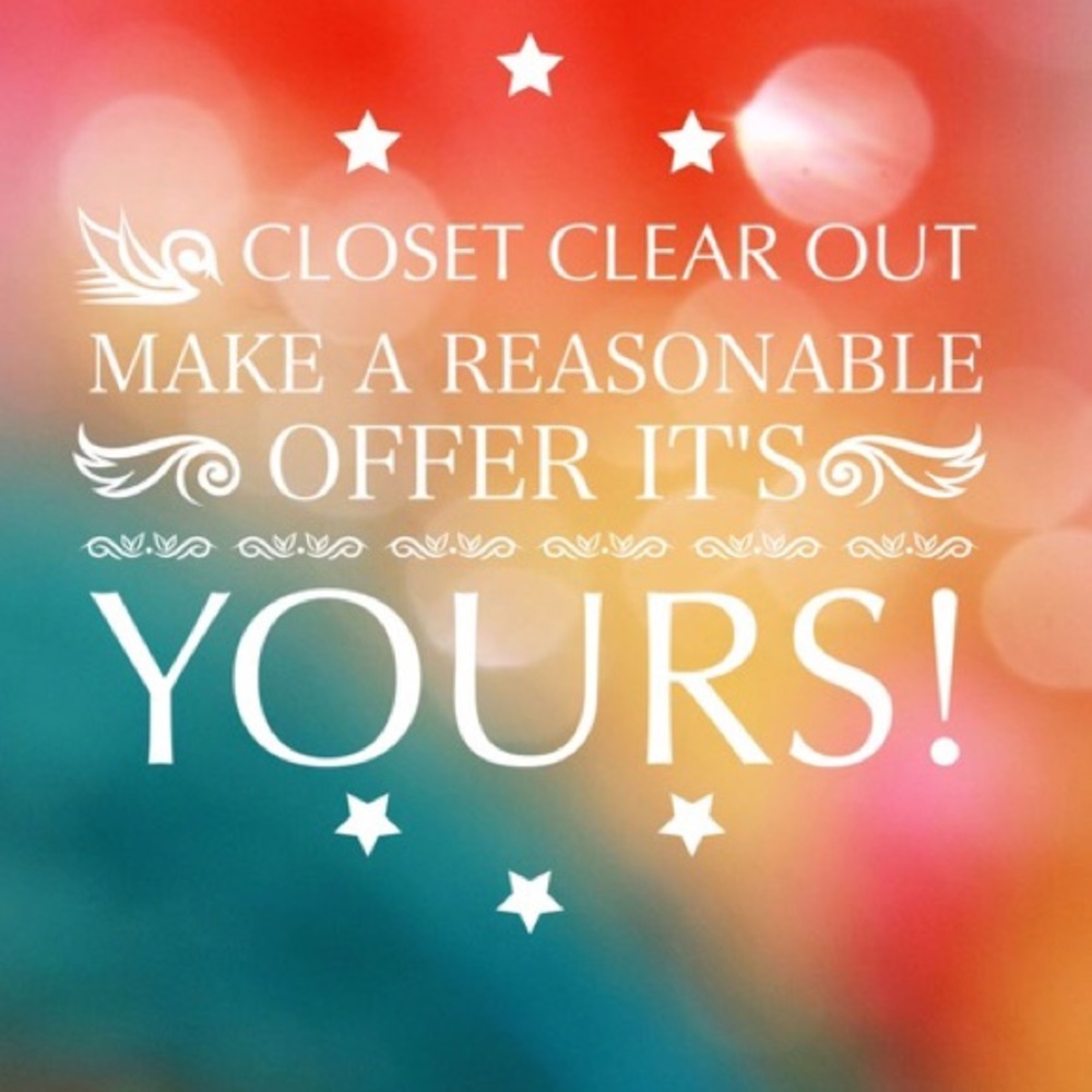 Everything in closet