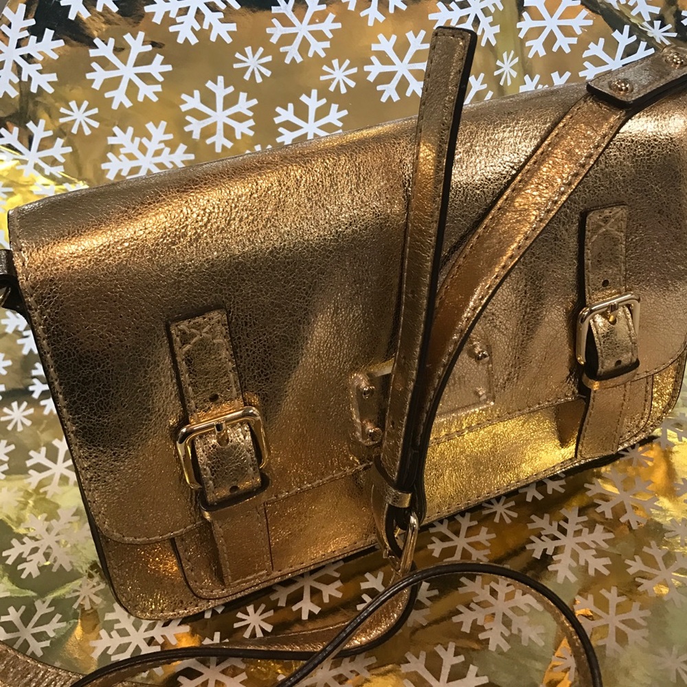 Kate Spade gold crossbdy