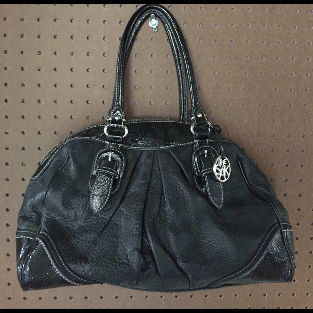 The Sak Black Leather Bowler