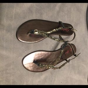 NWOT Candies Embellished Sandals