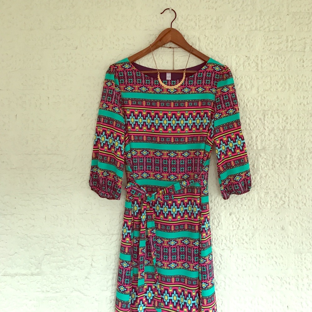 Perfectly patterned dress