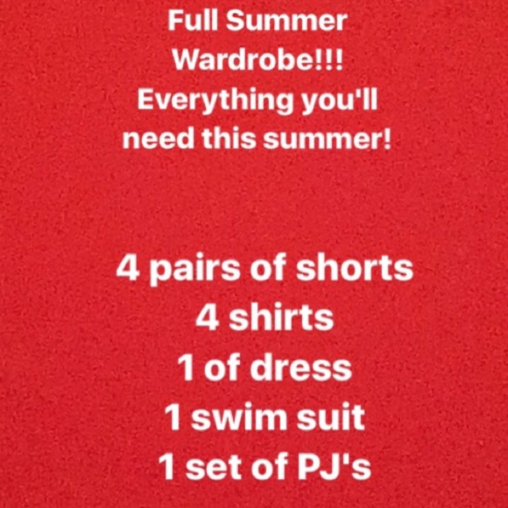 Full Summer Wardrobe 2 free gifts!!!